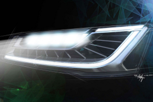 Audi оснастит новый седан A8 "матричными" фарами